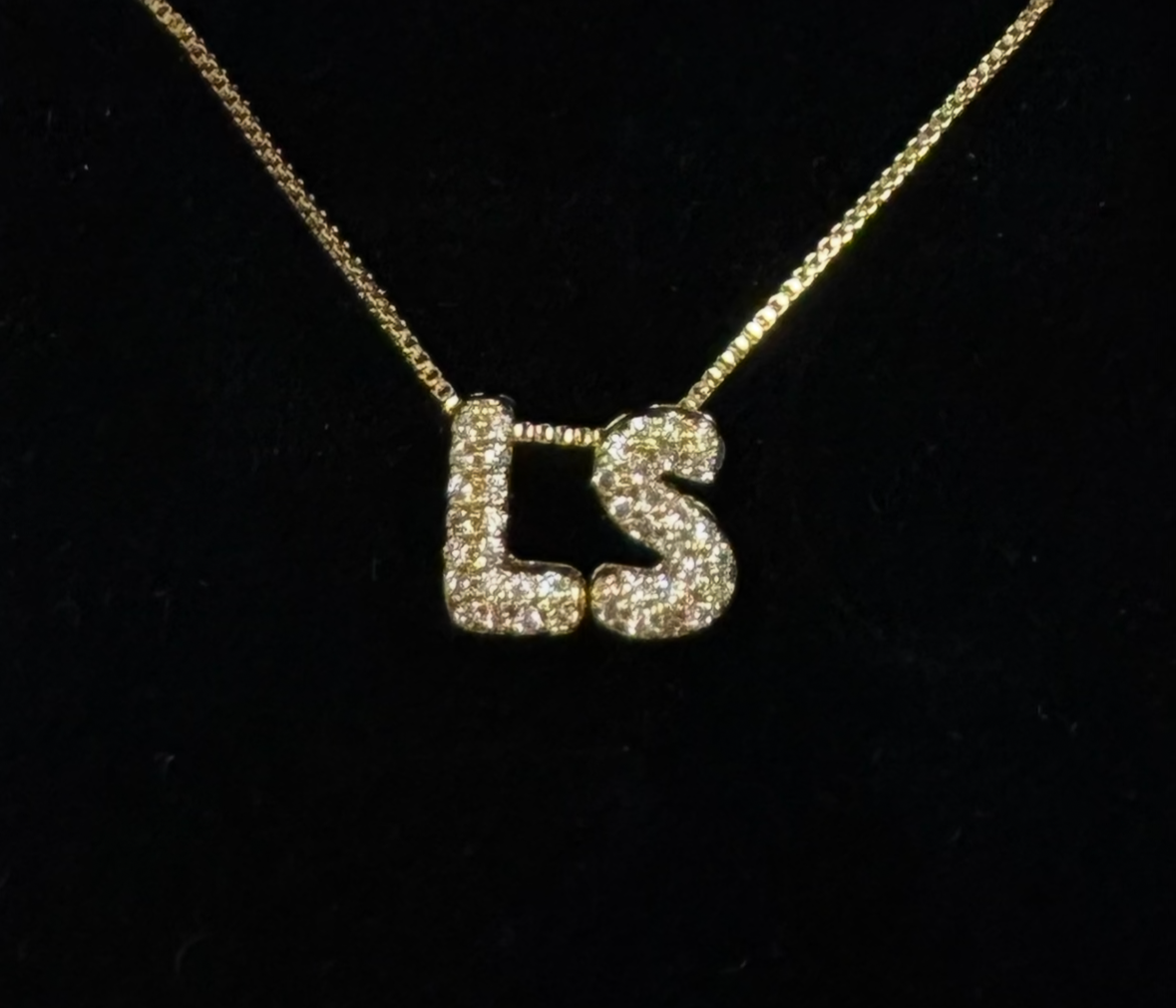 Single Mini Bubble Initial (Charm only)
