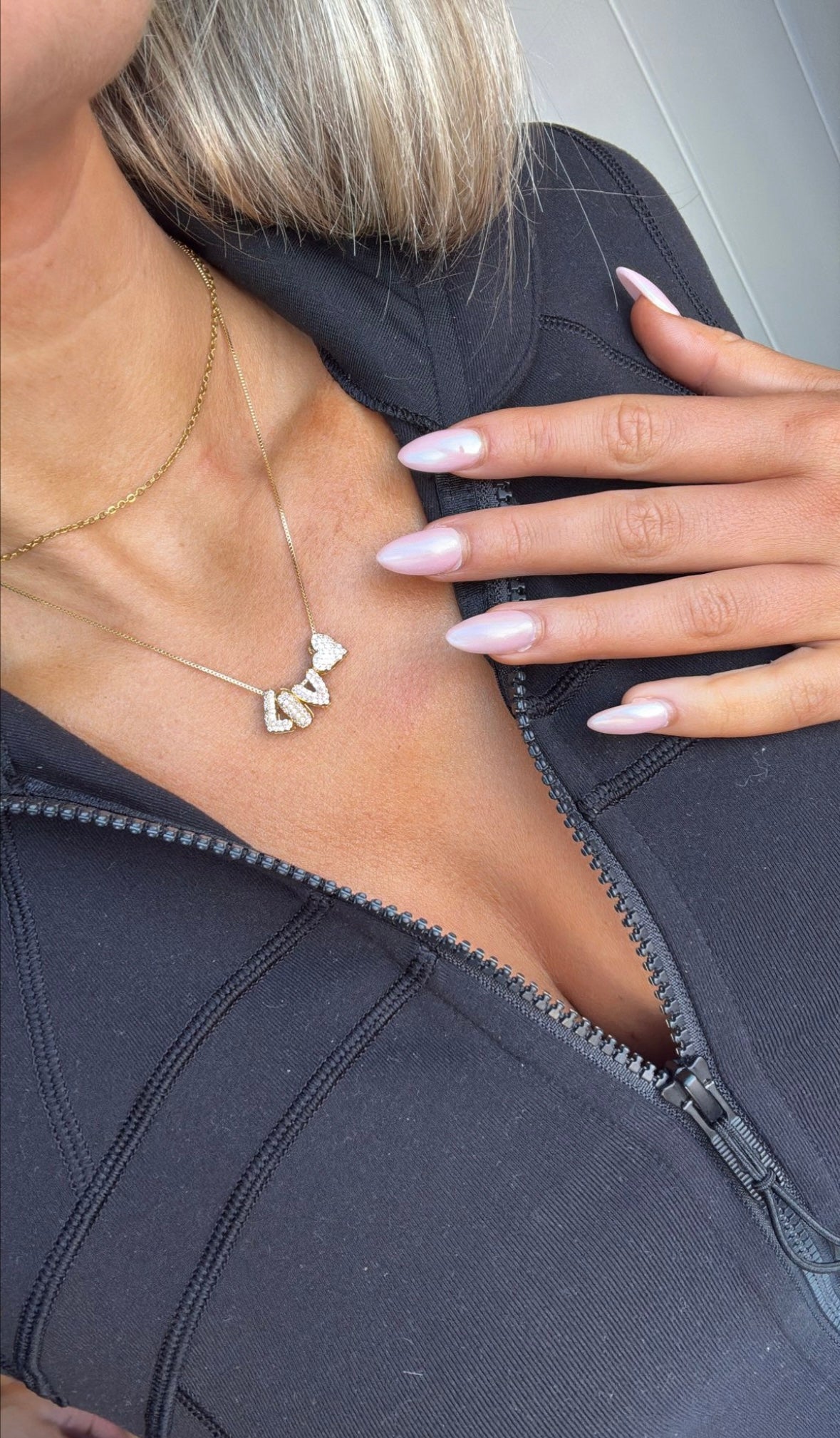 Mini Bubble Initial Necklace